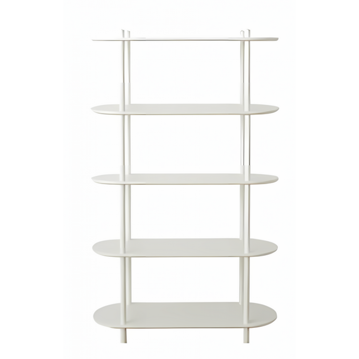 Fuurn Curve 四層書架 (白色)